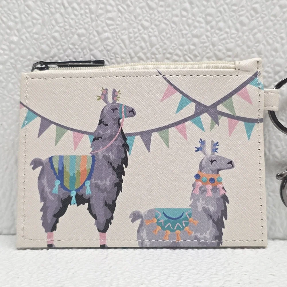 Karma Zip ID Card Llama Wallet 4.5